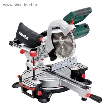 Пила торцевая Metabo KGS 216 М, 1500Вт, 5000 об/мин, диск 216х30мм, лазер, подсветка