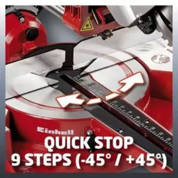 Пила торцовочная Einhell TC-SM 2534 Dual, 2350 Вт, 250х30 мм, 4000 об/мин, лазер