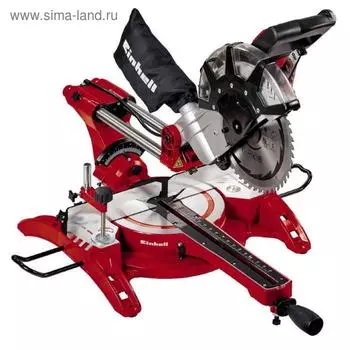Пила торцовочная Einhell TC-SM 2534 Dual, 2350 Вт, 250х30 мм, 4000 об/мин, лазер