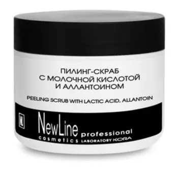 Пилинг-скраб с молочной кислотой и алантоином 300 мл