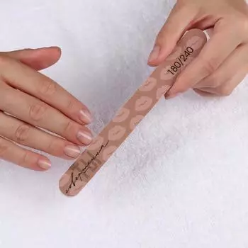 Пилка - наждак «Ты совершенна!», абразивность 180/240, 18 см