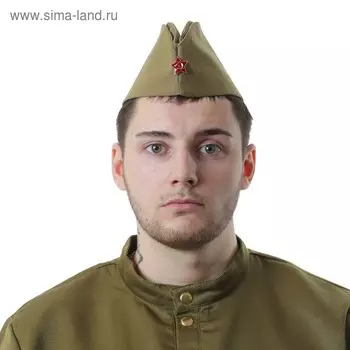 Пилотка х/б, размер 58 см