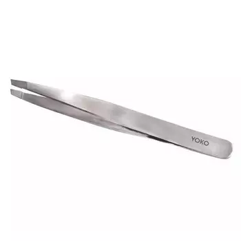 Пинцет для бровей YOKO SP 8, скошенный