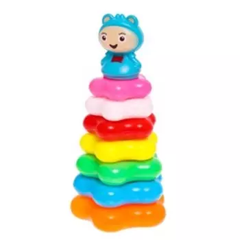 Пирамидка «Карапуз», 7 колец