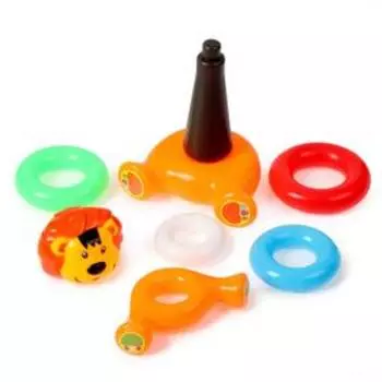 Пирамидка «Львёнок», 6 колец