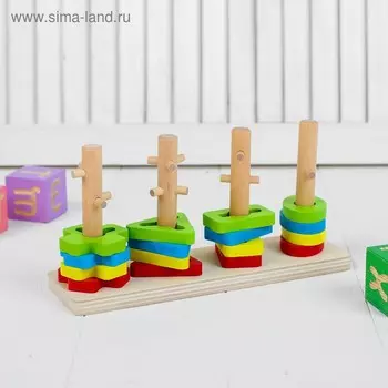 Пирамидка логическая «Ключики»