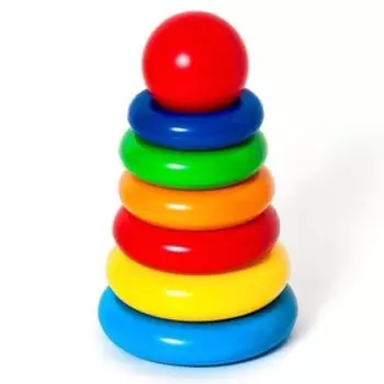 Пирамидка «Шар», 8 элементов