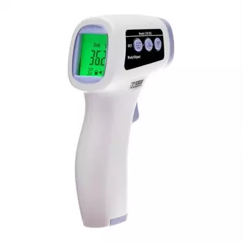 Пирометр инфрокрасный Luazon LTR-002, бесконтактный, ЖК-дисплей, с подсветкой, 2хААА(не в комплекте)