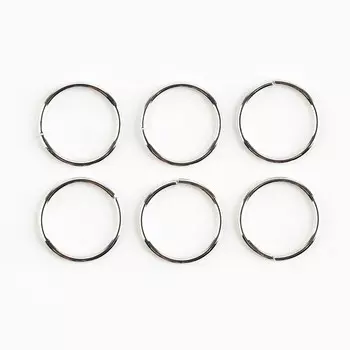 Пирсинг для волос «Святая только на новый год», 6 шт.