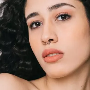 Пирсинг в нос (фейк) «Бусины», набор 5 шт., L=15 мм, цвет серебро