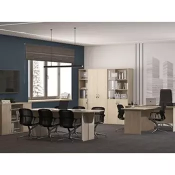 Письменный стол, 1400 600 750 мм, цвет дуб сонома