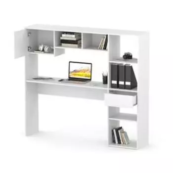 Письменный стол «СПм-24», 1644 356 1479 мм, цвет белый