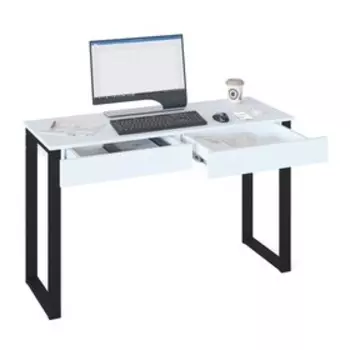 Письменный стол «СПм-302», 1200 × 446 × 744 мм, цвет белый