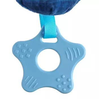 Пищалка - погремушка M&B «Мишка», с прорезывателем, от 3 мес.