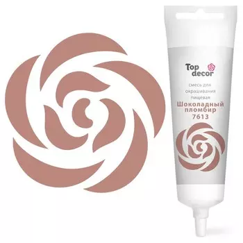 Пищевой краситель Top Decor гелевый «Шоколадный пломбир», 100 г