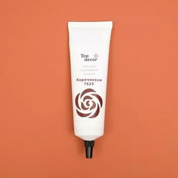 Пищевой краситель Top decor гелевый, «Коричневый», 100 г