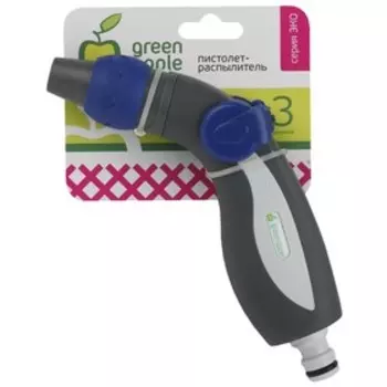 Пистолет для полива, 3 режима, под коннектор, пластик
