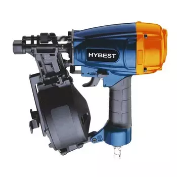 Пистолет гвоздезабивной HYBEST CRN45P, пневматический, гвоздь 19 - 45 мм, 5-8 бар