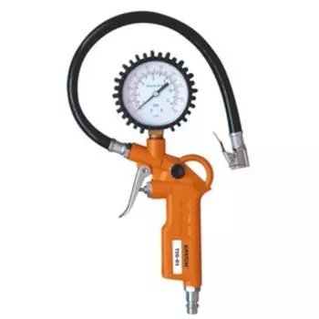 Пистолет «Кратон» TIG-01, для подкачки шин с манометром, 10 атм, 1.4", 0.3 кг