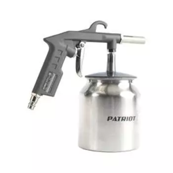 Пистолет пескоструйный PATRIOT GH 166А, бачок 0.75 л, 300 л/мин, 3-5 бар