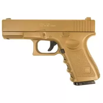 Пистолет страйкбольный "Galaxy" Glock 23, песочный, кал. 6 мм
