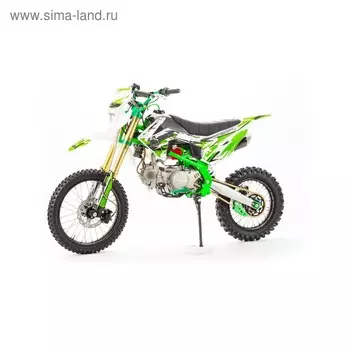 Питбайк MotoLand APEX14, 140 см3, зелёный
