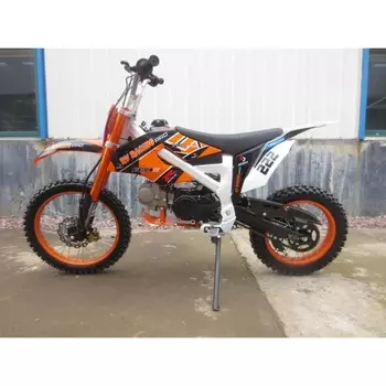 Питбайк Vento PitBike 17"/14" 125сс, кик-стартер, фара, стоп сигнал, зеркала, оранжевый