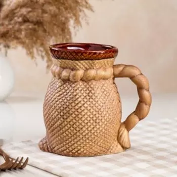 Пивная кружка "Мешок", 0.5 л, микс