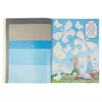 Пиксельная раскраска «Холодное сердце»