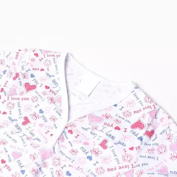 Пижама детская, цвет МИКС, рост 110 см (30)