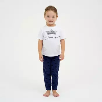 Пижама детская для девочки KAFTAN "Crown" рост 98-104 (30)