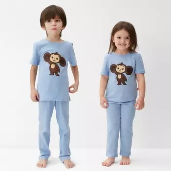 Пижама детская KAFTAN «Чебурашка», размер 30 (98-104 см)