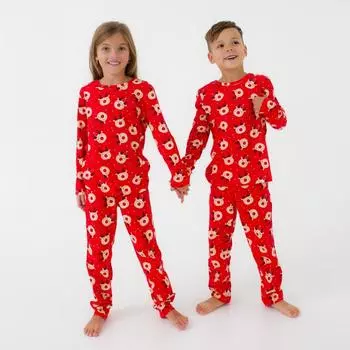 Пижама детская KAFTAN Happy New Year, размер 32 (110-116 см)