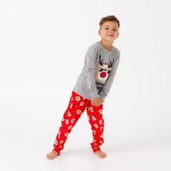 Пижама детская KAFTAN "Santa's security" р. 28 (86-92)