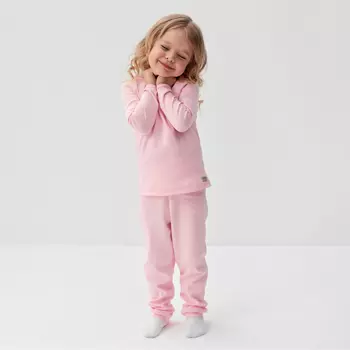 Пижама детская MINAKU, цвет розовый, рост 80-86 см