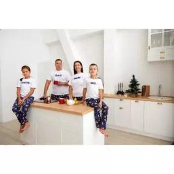 Пижама детская новогодняя KAFTAN "Orange Tiger" р.36 (134-140)