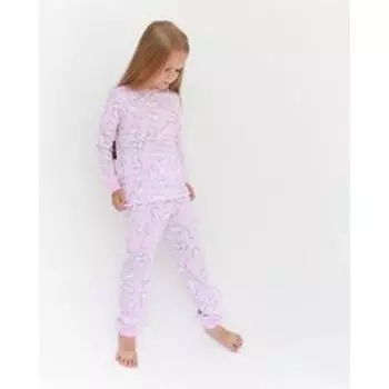Пижама для девочки (джемпер, брюки) KAFTAN «Зайцы», рост 134-140 см (36)