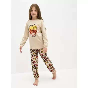 Пижама для девочки, рост 134 см