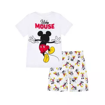 Пижама для мальчика: футболка, шорты, рост 110 см