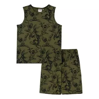 Пижама для мальчика PlayToday: майка и шорты, рост 146 см