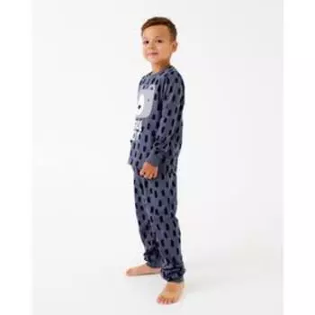 Пижама (джемпер, брюки) KAFTAN "Мишка", рост 86-92 (28)