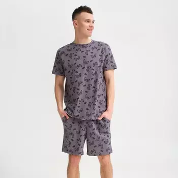 Пижама мужская KAFTAN "Game" размер 56, серый