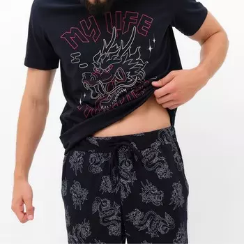 Пижама мужская KAFTAN My life, р.52