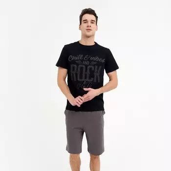 Пижама мужская KAFTAN "Rock & Roll" размер 48