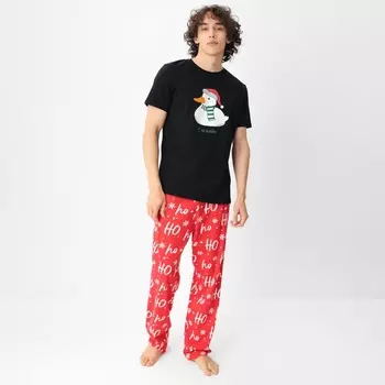 Пижама мужская KAFTAN "С га-га годом", размер 56