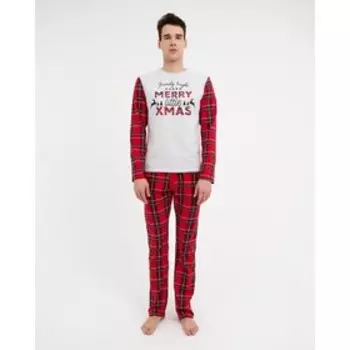 Пижама мужская KAFTAN "X-mas" размер 56