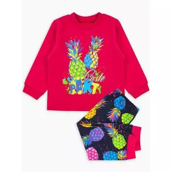 Пижама «Неоновый ананас», рост 110 см
