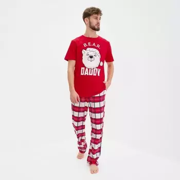 Пижама мужская KAFTAN "Bear" размер 52