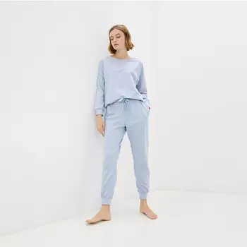 Пижама женская «Бриджит», размер XL, цвет голубой