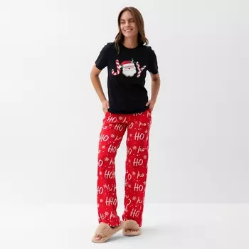 Пижама женская (футболка и брюки) KAFTAN "Joy" размер 52-54